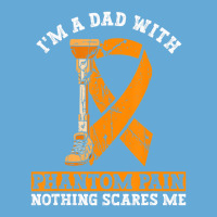 Fake Limb Leg Prosthetic Dad And Limb Loss Awarene Basic T-shirt | Artistshot