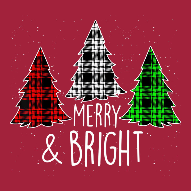 Merry And Bright Christmas Family Pajamas Matching Basic T-shirt | Artistshot