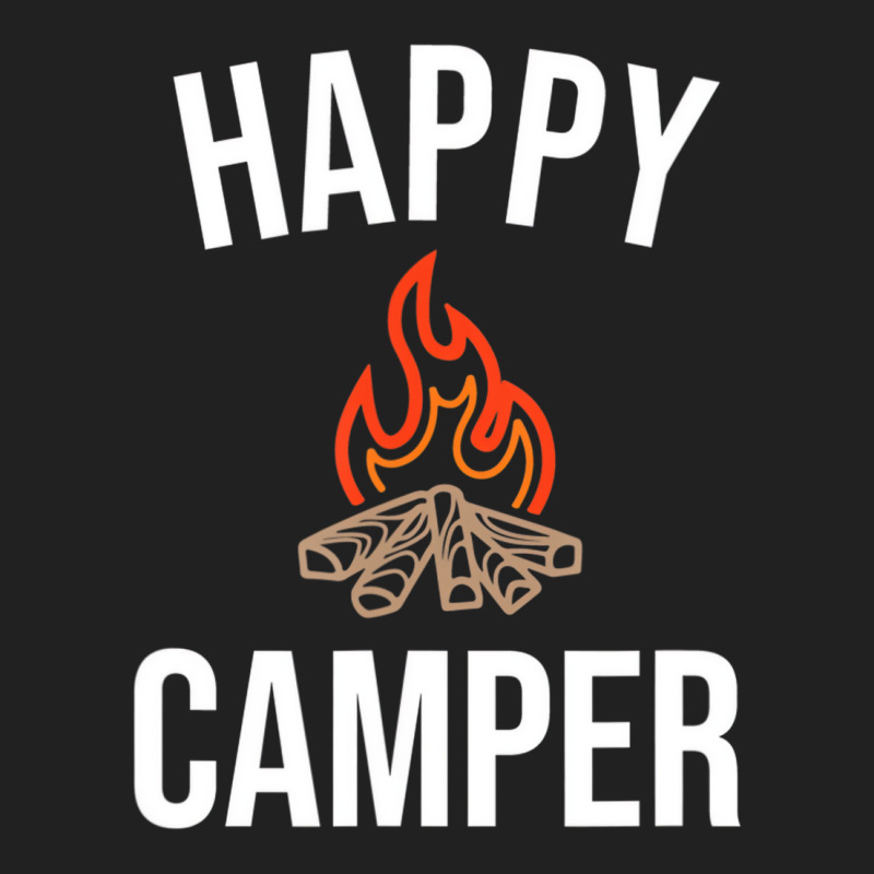 Happy Camper T Shirt Basic T-shirt | Artistshot