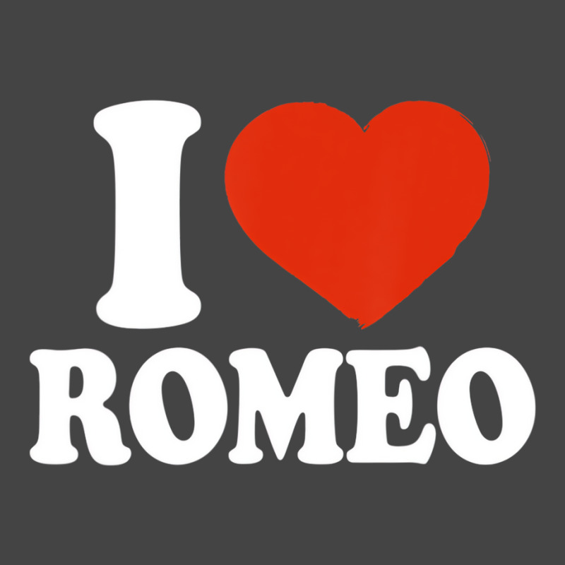 I Love Romeo, I Heart Romeo, Red Heart Valentine T Basic T-shirt | Artistshot