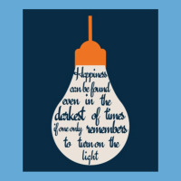 Happiness Can Be Found In A Lightbulb Basic T-shirt | Artistshot