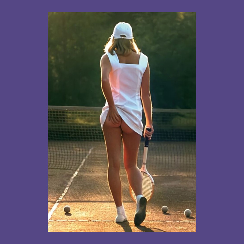 Tennis Girl Martin Elliott Basic T-shirt | Artistshot