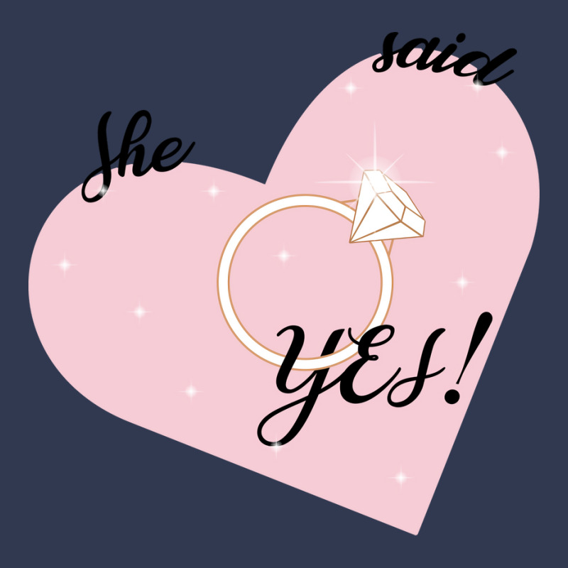 She Said Yes Bridal Heart Boy Basic T-shirt | Artistshot