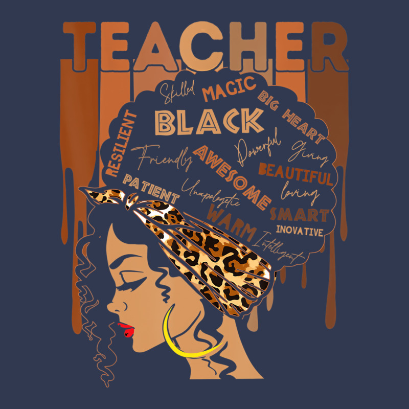 Black Woman Teacher Afro Retro Black History Month Basic T-shirt | Artistshot