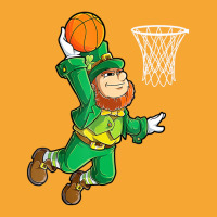 Leprechaun Basketball Dunk St Patricks Day Boys Me Basic T-shirt | Artistshot