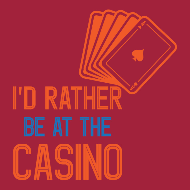 Id Rather Be At The Casino Summer 1 Basic T-shirt | Artistshot