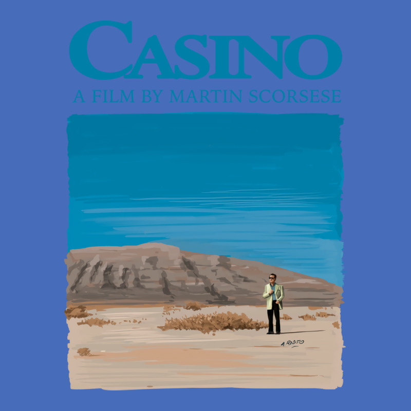 Casino Blue Basic T-shirt | Artistshot