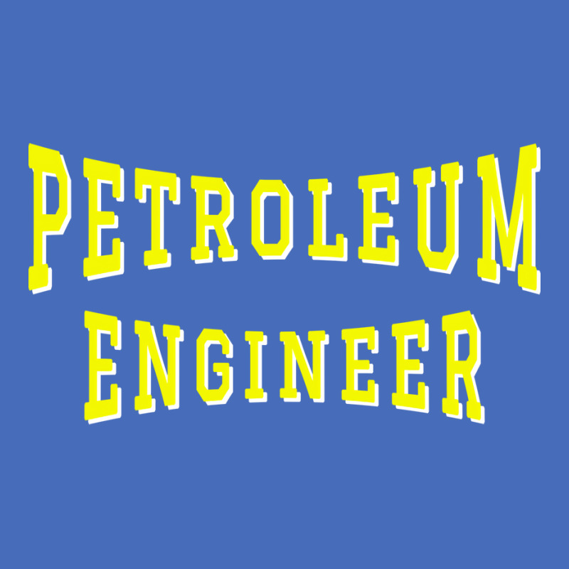 Petroleum Engineer In Yellow Color Text Gift Basic T-shirt by roscijjou4 | Artistshot