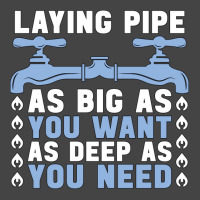 Plumber Laying Pipe As Big Plumbing Pipe Plumbers Basic T-shirt | Artistshot