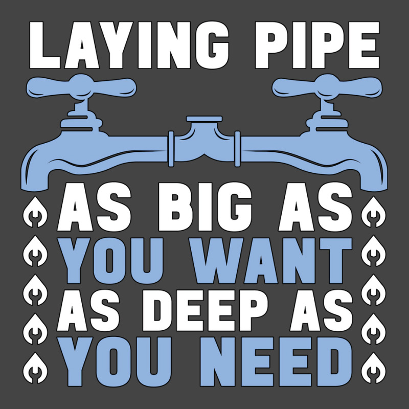 Plumber Laying Pipe As Big Plumbing Pipe Plumbers Basic T-shirt | Artistshot