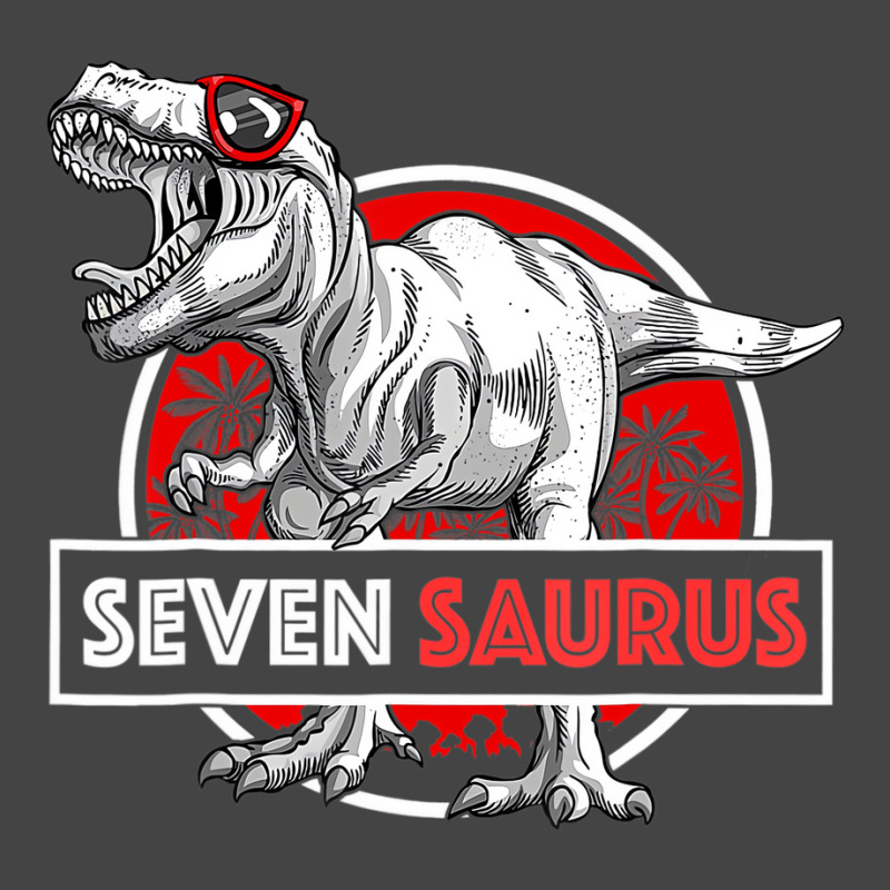 I Am Seven Saurus 7 Yrs Old T Rex For Boys 7th Bir Basic T-shirt | Artistshot