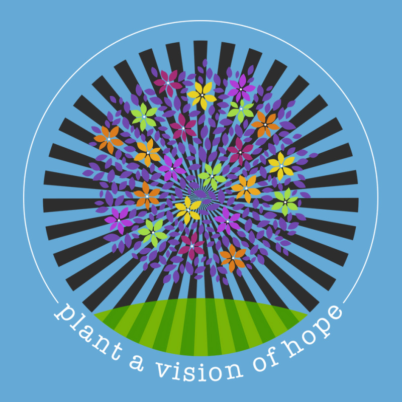 Plant A Vision Of Hope Gift Basic T-shirt by axmyabrielg | Artistshot