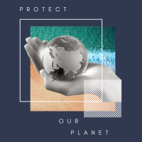 Protect Our Planet Retro Basic T-shirt | Artistshot