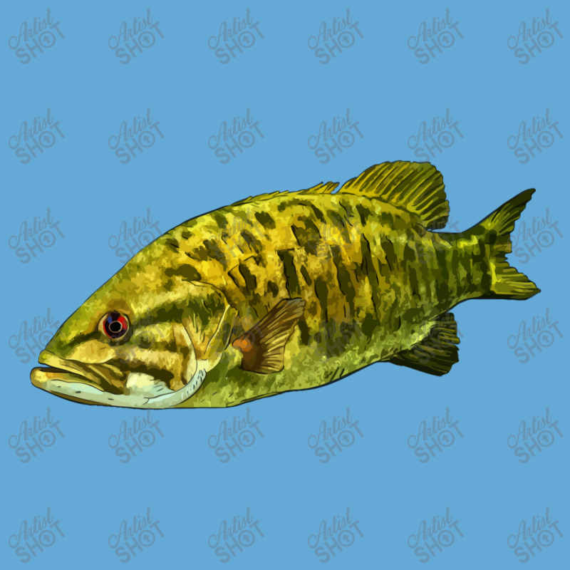 Smalmouth Bass Fish Illustrations Basic T-shirt | Artistshot