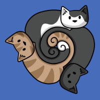 Cats With Spiral Tails Vintage Basic T-shirt | Artistshot