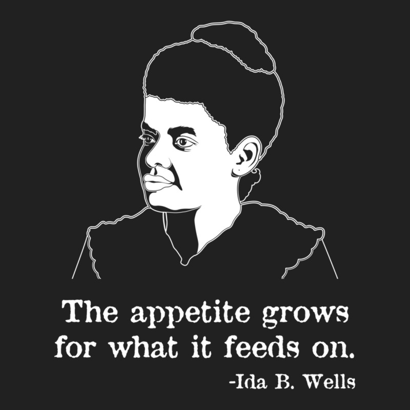 Appetite African American Writer Quote Ida B Wells Basic Youth T-shirt by heffopance | Artistshot