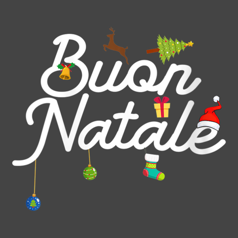 Womens Italian Christmas Buon Natale V Neck T Shir Basic Youth T-shirt by wafaha | Artistshot