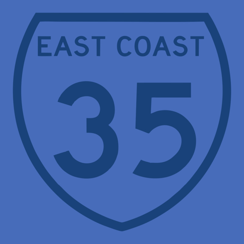 Highway 35 East Coast Basic Youth T-shirt by silinkuri | Artistshot