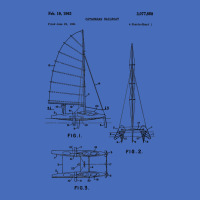 Catamaran Sailboat Blueprint Shirt   Old Sailing B Basic Youth T-shirt | Artistshot