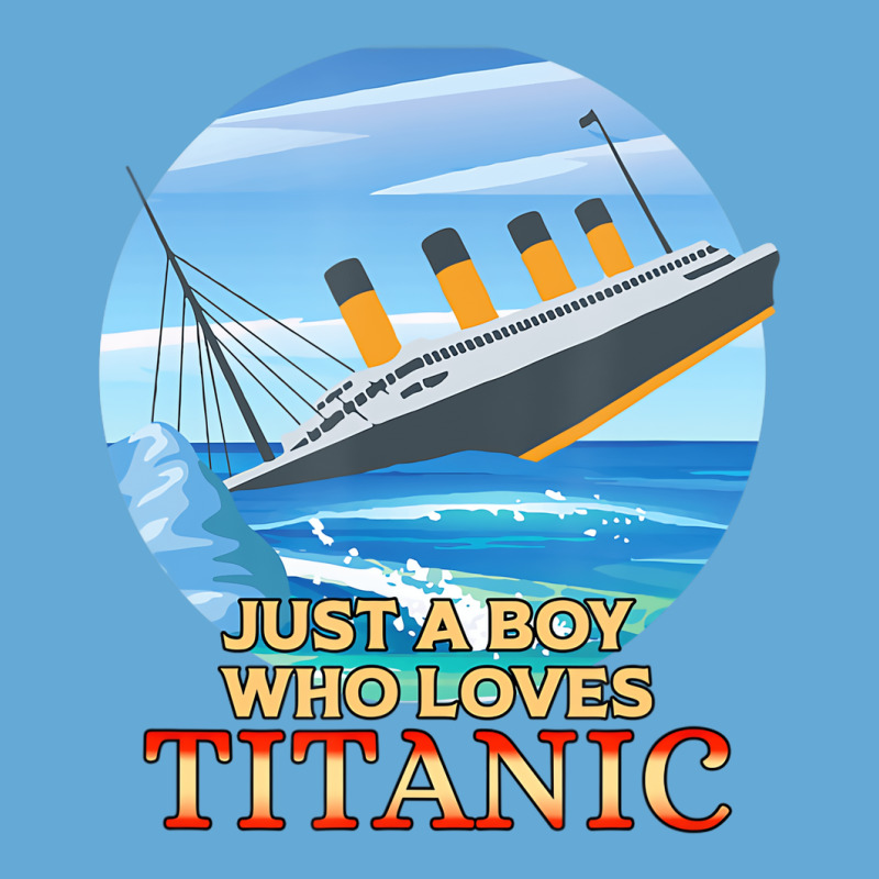 Just A Boy Who Loves Titanic Memorabilia Merchandi Basic Youth T-shirt | Artistshot