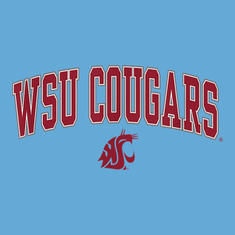 Washington State Cougars Arch Over White Officiall Basic Youth T-shirt by kranendon | Artistshot