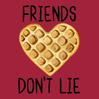 Friends Don't Lie Funny Waffle Heart Love For Best Basic Youth T-shirt | Artistshot