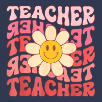 Funny Teacher Daisy Flowers Retro Groovy 70s Valen Basic Youth T-shirt | Artistshot