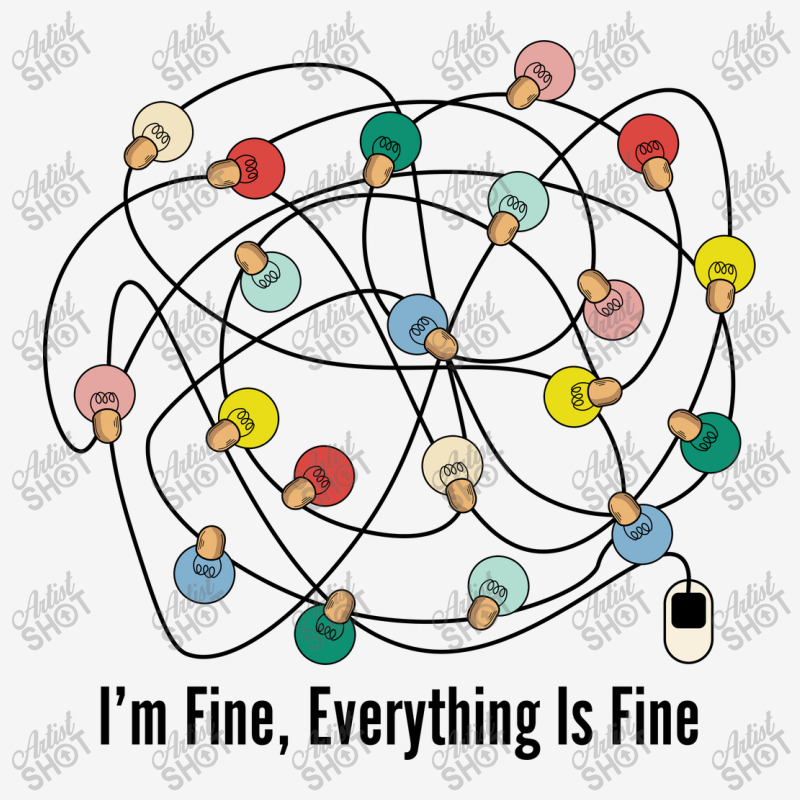 I'm Fine Everything Is Fine Toddler Hoodie | Artistshot