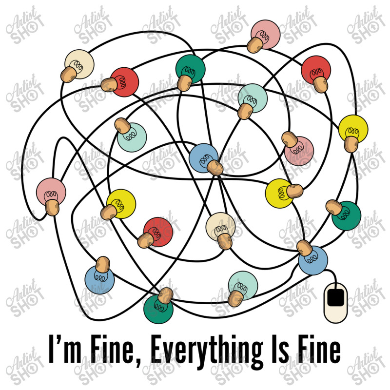 I'm Fine Everything Is Fine Baby Tee | Artistshot