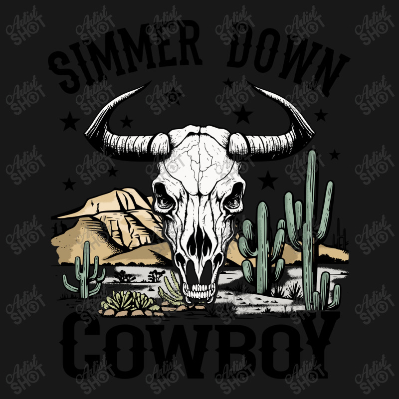 Simmer Down Cowboy Flannel Shirt | Artistshot