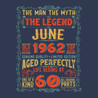 The Man The Myth The Legend 60 Birthday 1962 Blue Basic T-shirt | Artistshot