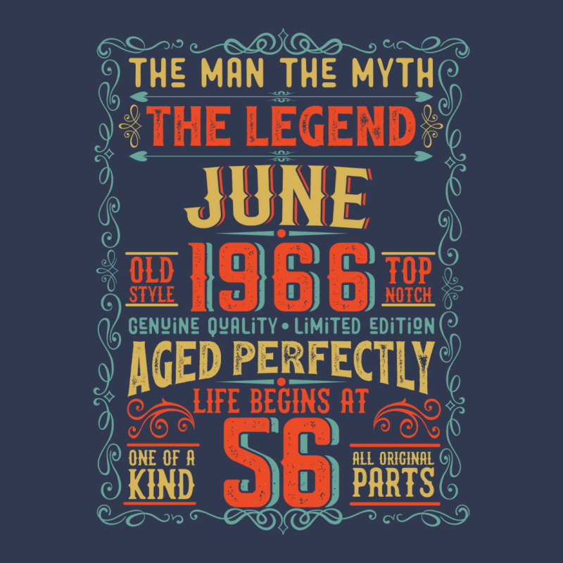 The Man The Myth The Legend 56 Birthday 1966 Red Basic T-shirt | Artistshot