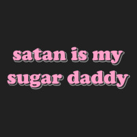 Satan Is My Sugar Daddy Basic T-shirt | Artistshot