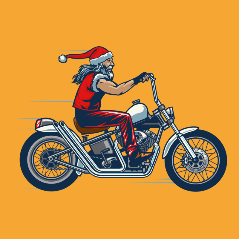 Santa Claus Biker Gift Basic T-shirt | Artistshot