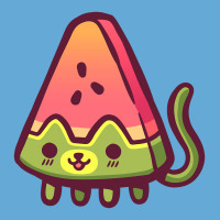 Watermelon Cat Basic T-shirt | Artistshot