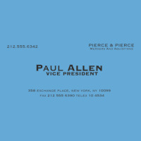 Paul Allen Business Card Basic T-shirt | Artistshot