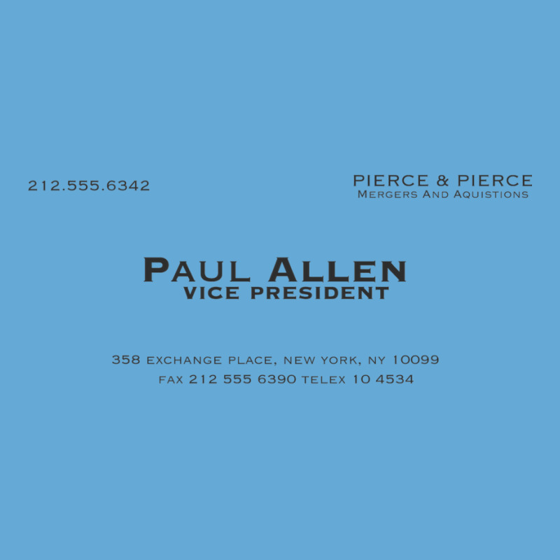 Paul Allen Business Card Basic T-shirt by aguadoseagerk | Artistshot