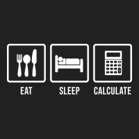 Eat Sleep Calculate Trending Basic T-shirt | Artistshot