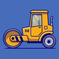 Tractor Vehicle Cartoon Illustration Girl Basic T-shirt | Artistshot