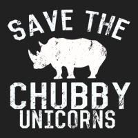 Funny Save The Chubby Unicorns Fat Rhino Hoodie Basic T-shirt | Artistshot