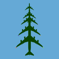 Airliner Airplane Christmas Tree Aviation Holiday Basic T-shirt | Artistshot