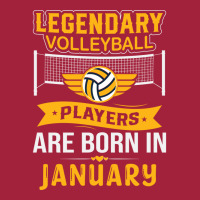 Legendary Volleyball Players Are Born In January Y Basic T-shirt | Artistshot