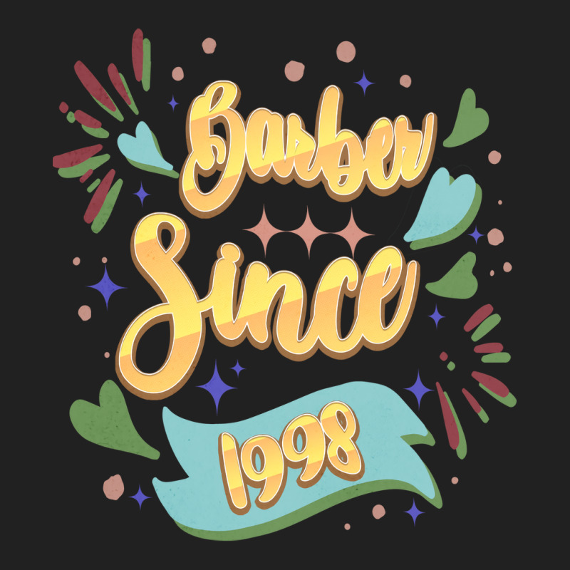 Barber Since 1998 Local Barber Gift Ideas For Hair Basic T-shirt | Artistshot