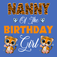 Leopard Tiger Nanny Of The Birthday Girl Boy Basic T-shirt | Artistshot