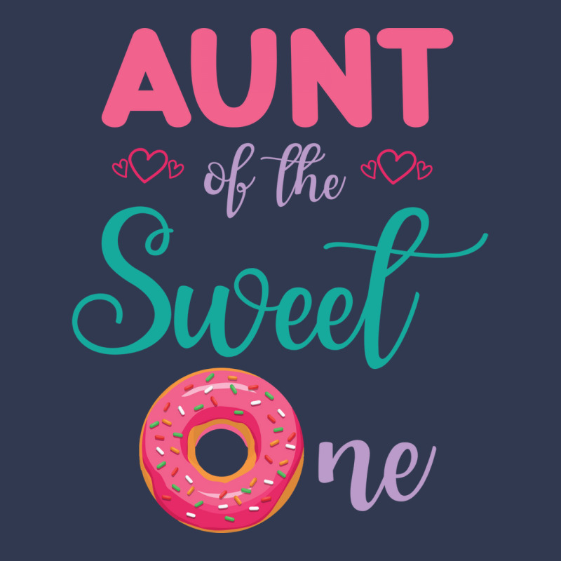 Aunt Of The Sweet One Donut Cake Happy Me Uncle Ni Basic T-shirt by sharfoelitam | Artistshot