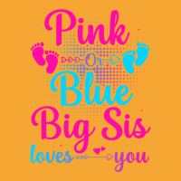 Pink Or Blue Auntie Loves You Gender Reveal Family Basic T-shirt | Artistshot