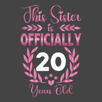 20th Birthday Gift For Sister 20 Years Old Basic T-shirt | Artistshot