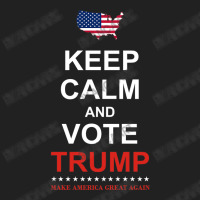 Keep Calm And Vote Trump For President Election 20 Basic T-shirt | Artistshot