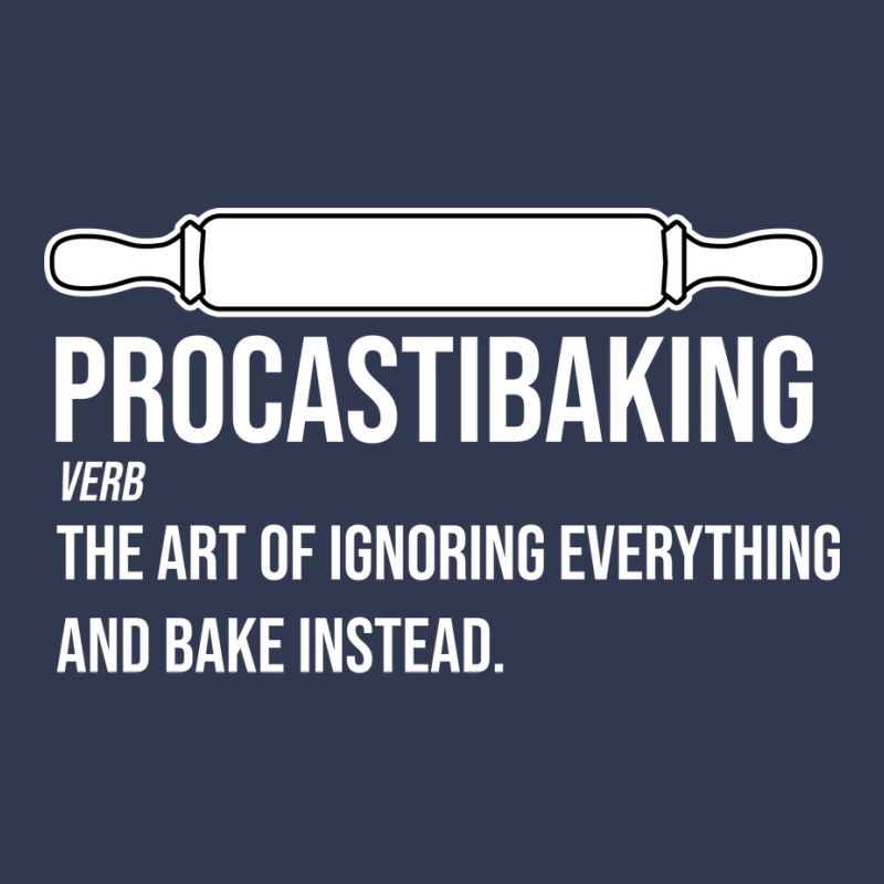 Procastibaking Definition Baker Cookie Baking Retr Basic T-shirt by cordernoryh | Artistshot