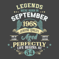 54th Birthday Decoration Legends Were Born In Sept Basic T-shirt | Artistshot